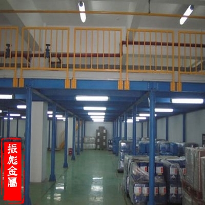 阁楼式货架02